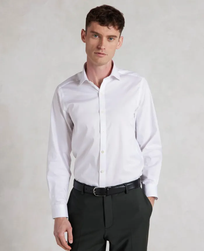 Savile Row Company White Twill Extra Slim Formal Shirt 8211 Single Cuff Men Formal Shirts Savile Row Company White Twill Extra Slim Formal Shirt 8211 Single Cuff Men Formal Shirts