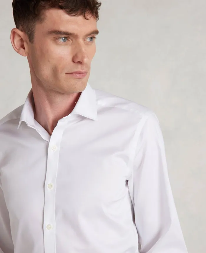 Savile Row Company White Twill Extra Slim Formal Shirt 8211 Single Cuff Men Formal Shirts Savile Row Company White Twill Extra Slim Formal Shirt 8211 Single Cuff Men Formal Shirts