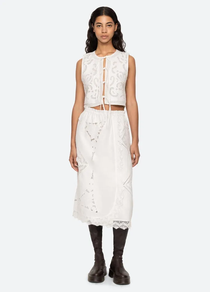 Sea New York Bottoms Edith Skirt White 8211 Women
