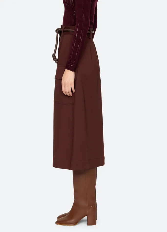 Sea New York Bottoms Kerith Skirt Burgundy 8211 Women