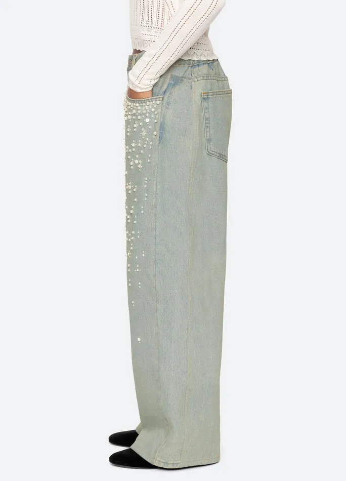 Sea New York Bottoms Perlette Jeans Blue 8211 Women