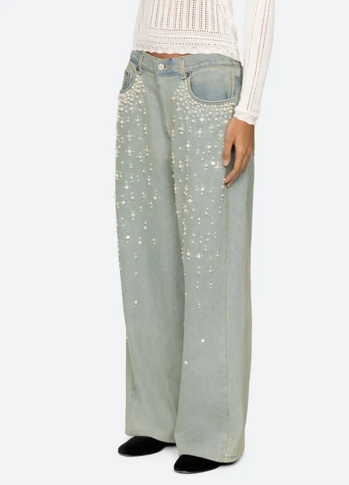 Sea New York Bottoms Perlette Jeans Blue 8211 Women