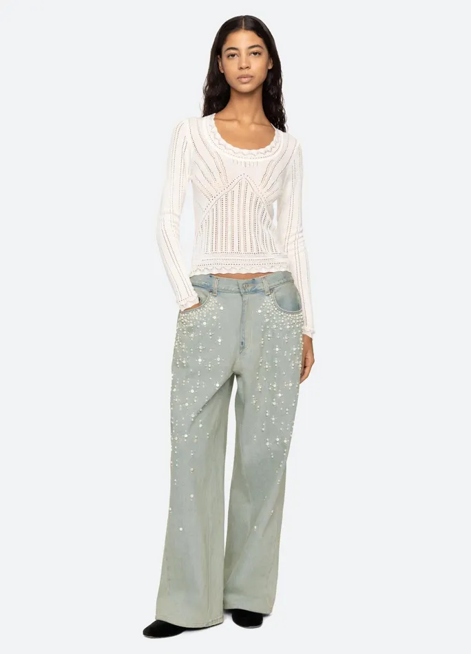 Sea New York Bottoms Perlette Jeans Blue 8211 Women