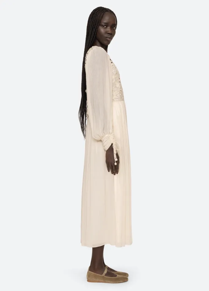 Sea New York Dresses Bente LS Dress Cream 8211 Women