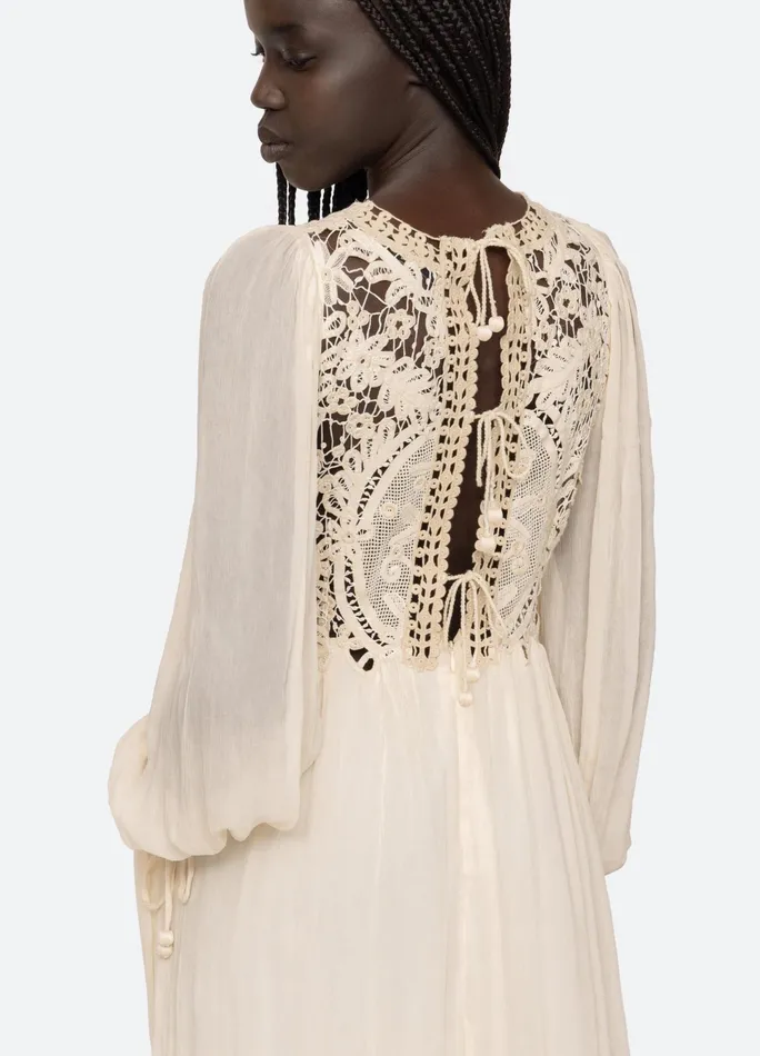 Sea New York Dresses Bente LS Dress Cream 8211 Women