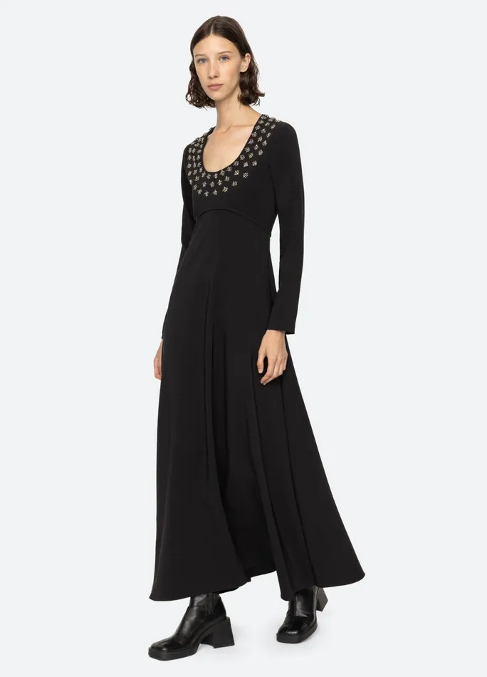 Sea New York Dresses Caryl LS Dress Black 8211 Women