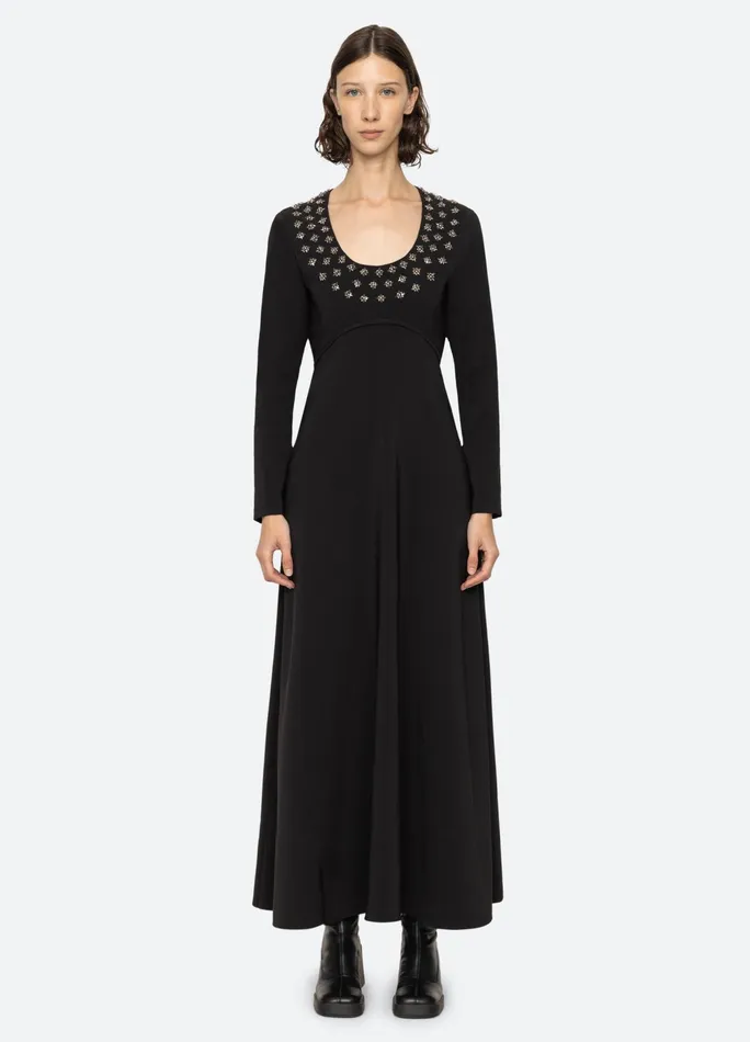 Sea New York Dresses Caryl LS Dress Black 8211 Women
