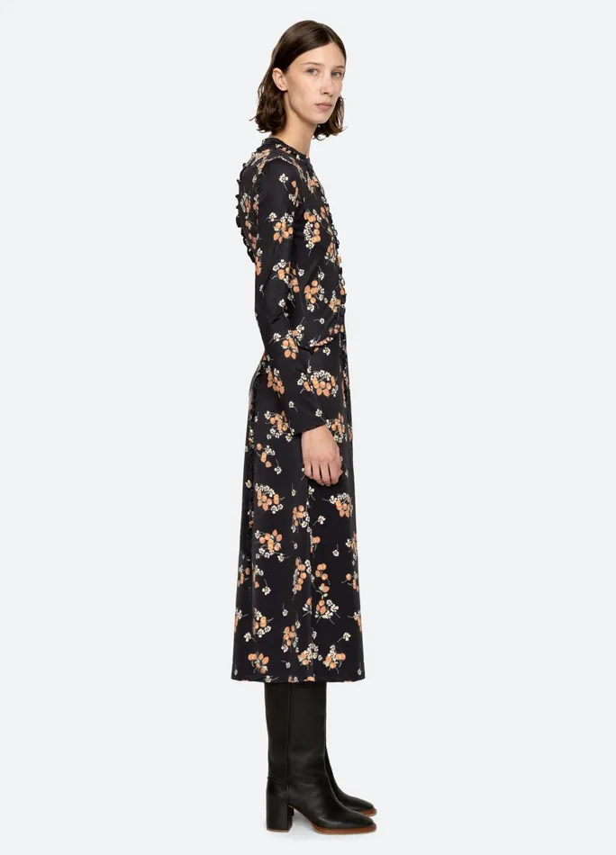Sea New York Dresses Cerise LS Dress Multi 8211 Women