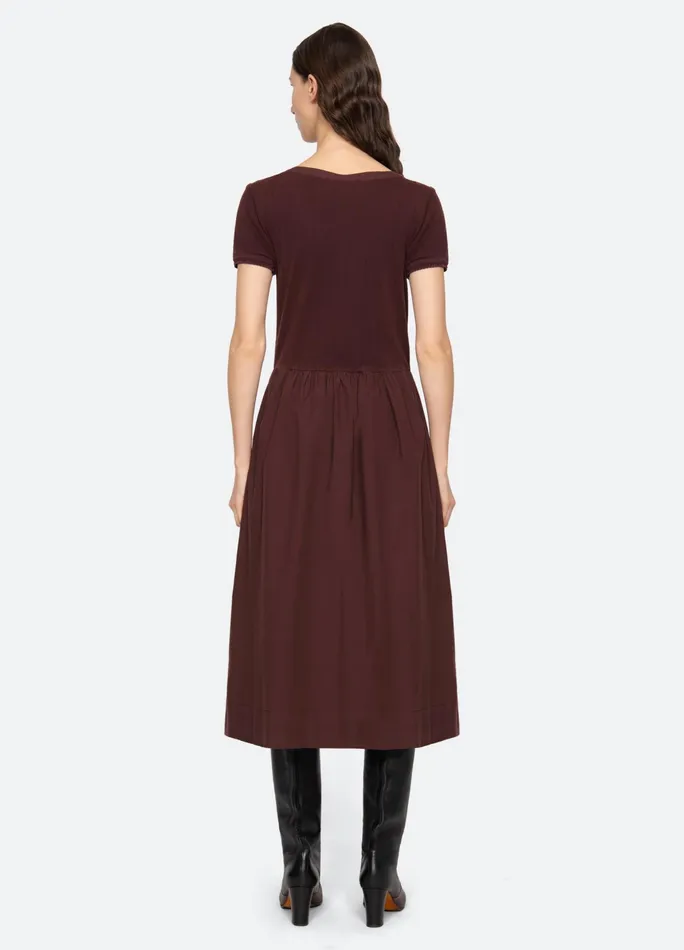 Sea New York Dresses Renata Dress Burgundy 8211 Women
