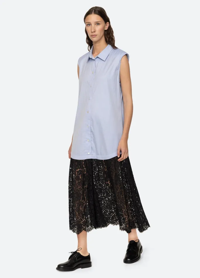 Sea New York Dresses Suzy Combo Dress Blue 8211 Women