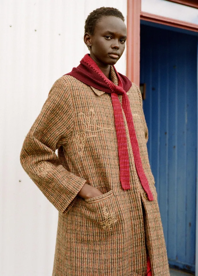 Sea New York Outerwear Martha Coat Multi 8211 Women