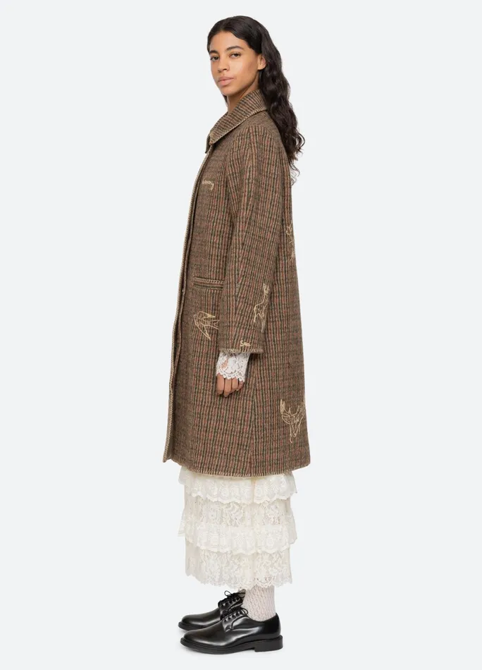 Sea New York Outerwear Martha Coat Multi 8211 Women