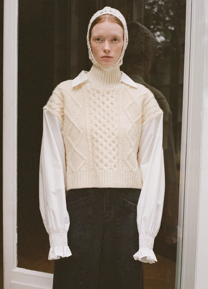Sea New York Tops Devana LS Sweater Cream 8211 Women