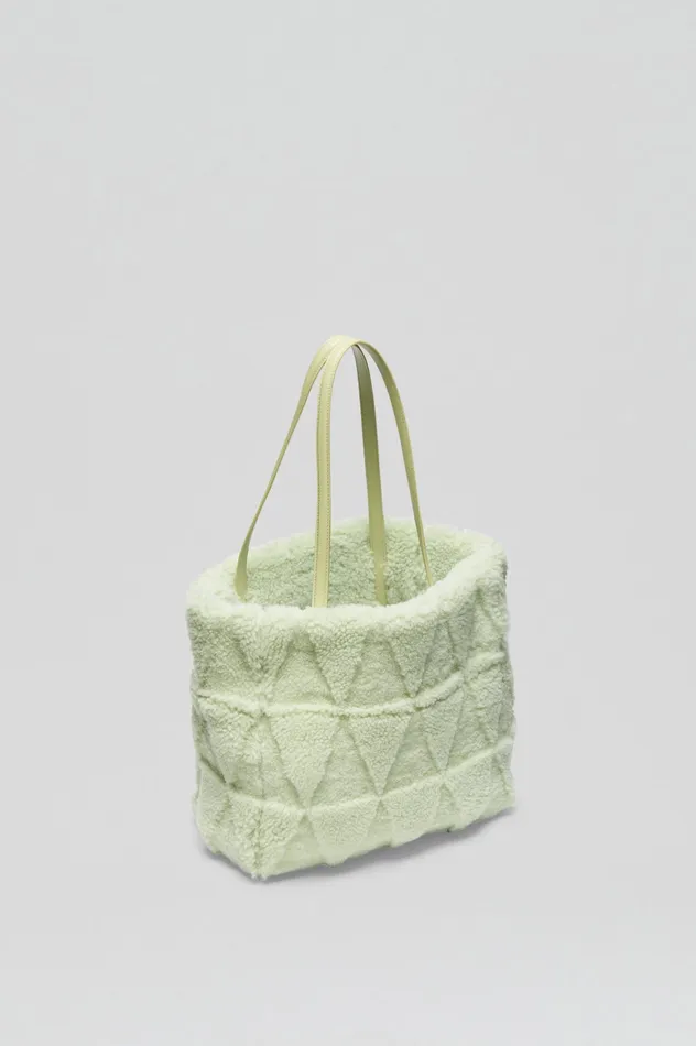 SHEARLING TOTE MINT Women Bags Scanlan Theodore SHEARLING TOTE MINT Women Bags Scanlan Theodore