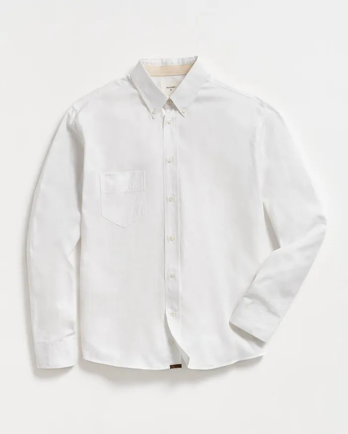 Shirting Men Billy Reid Arnie Oxford Shirt White
