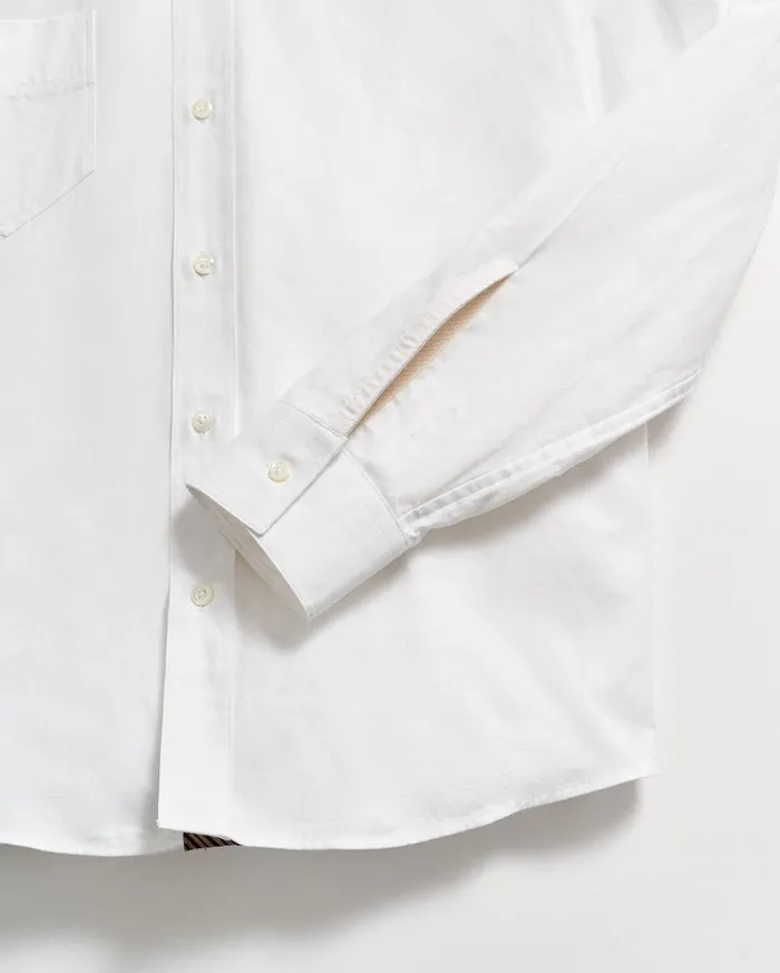 Shirting Men Billy Reid Arnie Oxford Shirt White