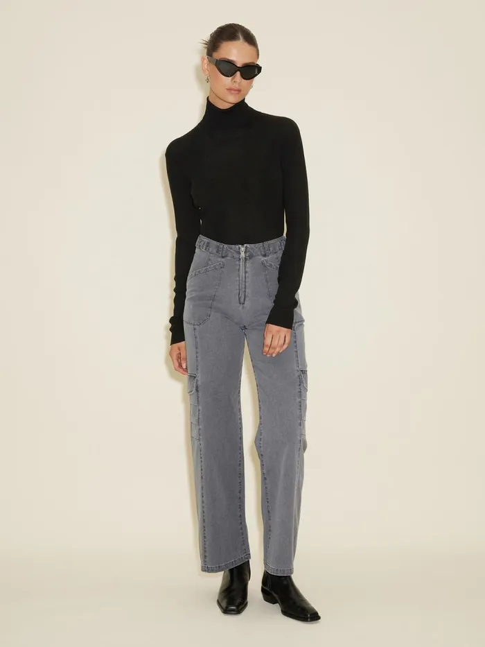 Shirts and Tops Women Holzweiler Sara Merino Turtle Black