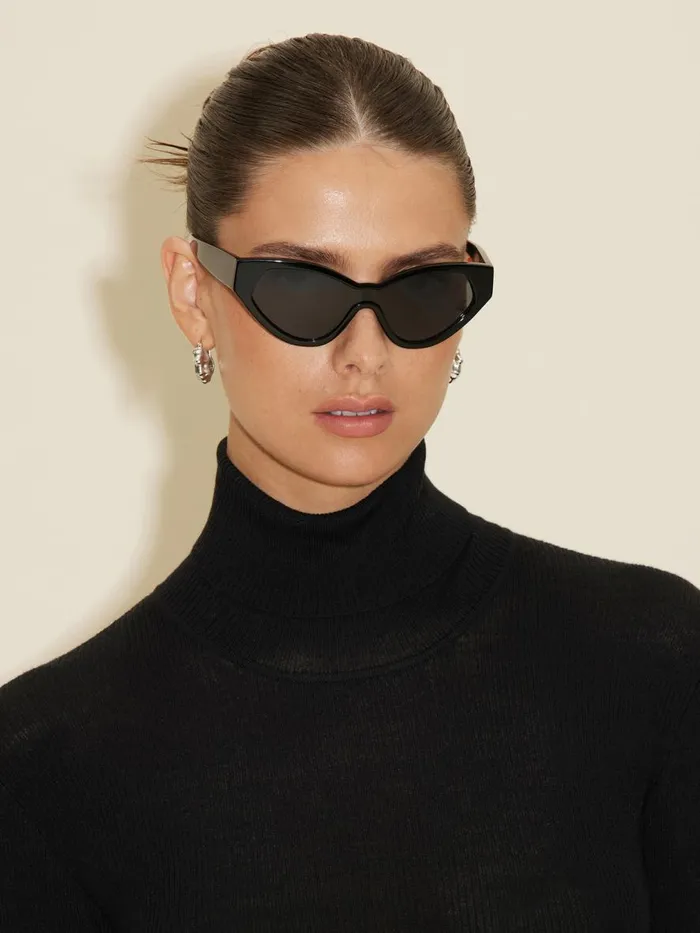 Shirts and Tops Women Holzweiler Sara Merino Turtle Black