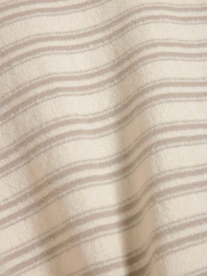 Shirts and Tops Women Holzweiler Street Striped Long Sleeve Beige Mix