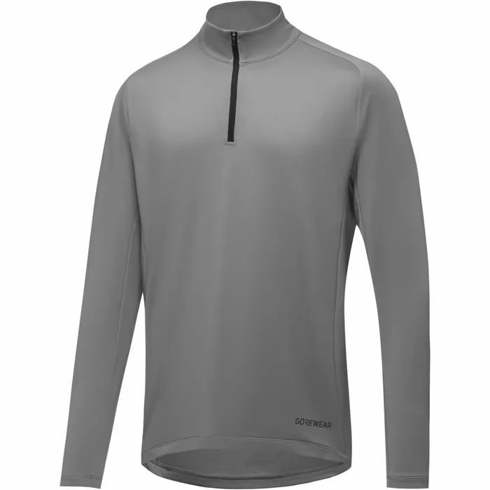 Shirts Men GOREWEAR Everyday Mid 14 Zip Mens Lab Gray