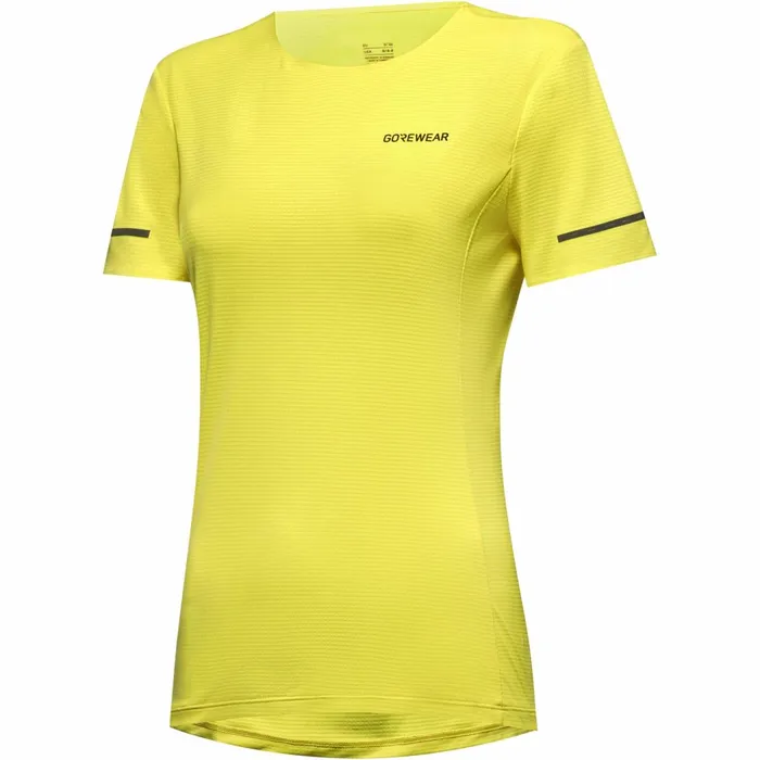 Shirts Women GOREWEAR Contest 20 Tee Womens Neon Yellow
