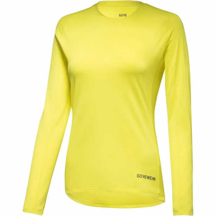 Shirts Women GOREWEAR Everyday Long Sleeve Shirt Womens Neon Yellow