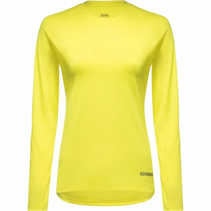 Shirts Women GOREWEAR Everyday Long Sleeve Shirt Womens Neon Yellow