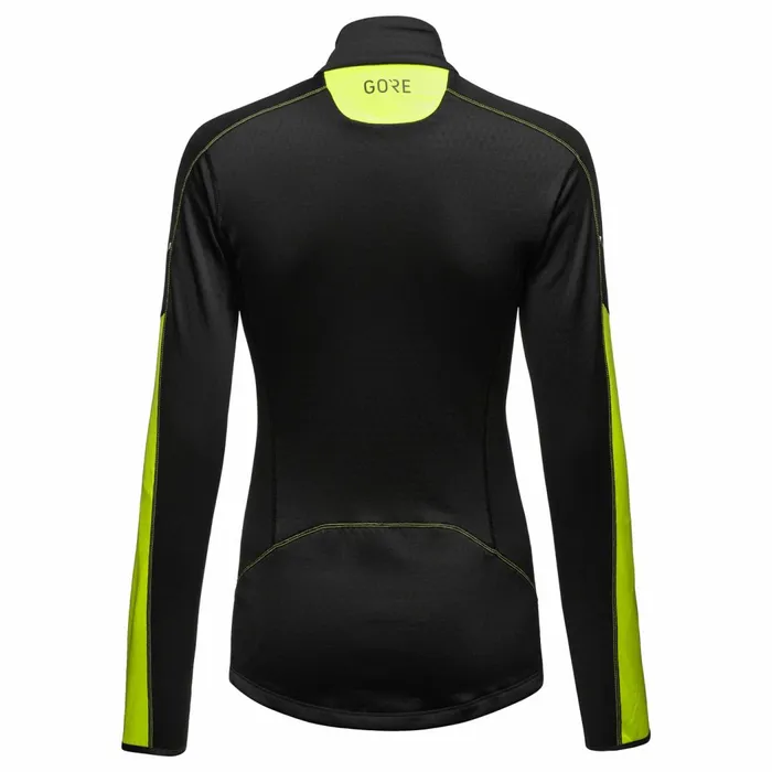 Shirts Women GOREWEAR M Women Thermo Long Sleeve Zip Shirt Neon Yellow Shirts Women GOREWEAR M Women Thermo Long Sleeve Zip Shirt Neon Yellow
