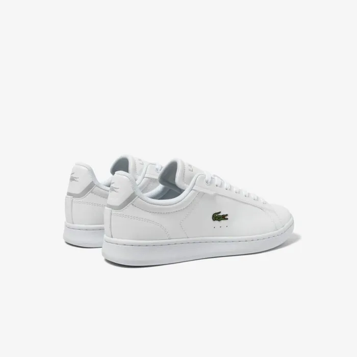 Shoes and Accessories Kids Lacoste Juniors039 Carnaby Pro BL Tonal Sneakers Whitewhite 21g