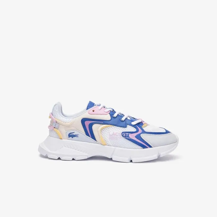 Shoes and Accessories Kids Lacoste Juniors L003 Neo Sneakers Lt Bluwht 2k7