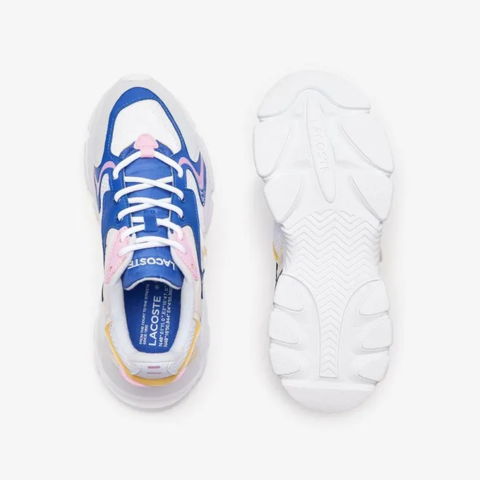 Shoes and Accessories Kids Lacoste Juniors L003 Neo Sneakers Lt Bluwht 2k7