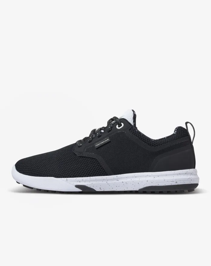 Shoes Casual Shoes TravisMathew THE DAILY PRO HYBRID PRINT SHOE Blackwhite