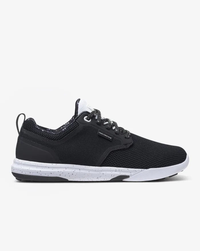 Shoes Casual Shoes TravisMathew THE DAILY PRO HYBRID PRINT SHOE Blackwhite