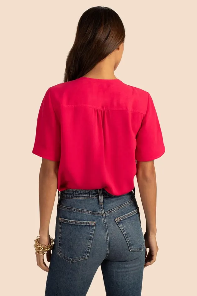 SHOP Trina Turk ALL TOPS AMETHYST TOP