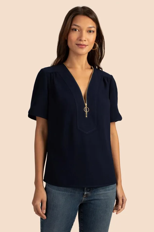 SHOP Trina Turk ALL TOPS AMETHYST TOP
