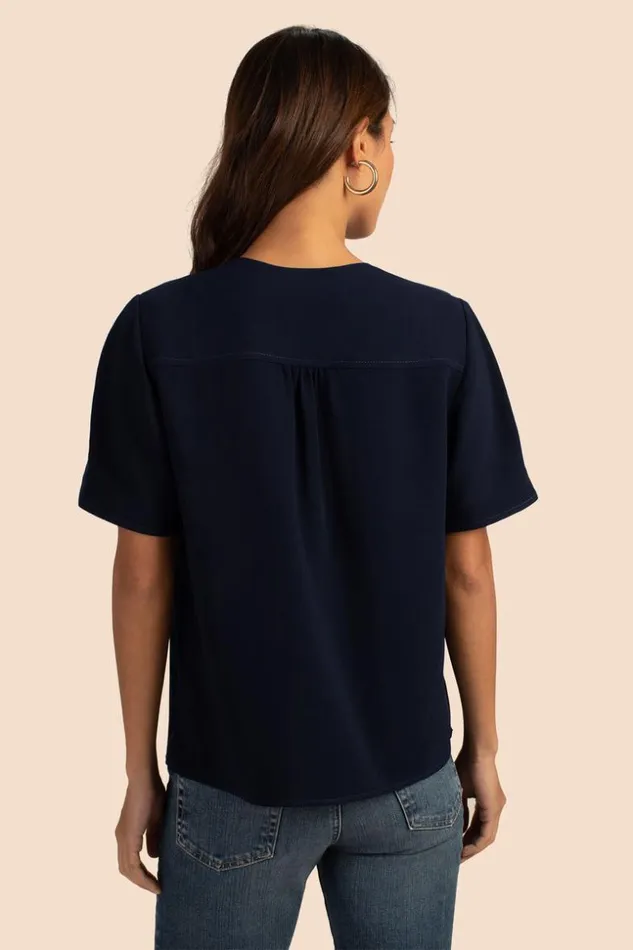 SHOP Trina Turk ALL TOPS AMETHYST TOP
