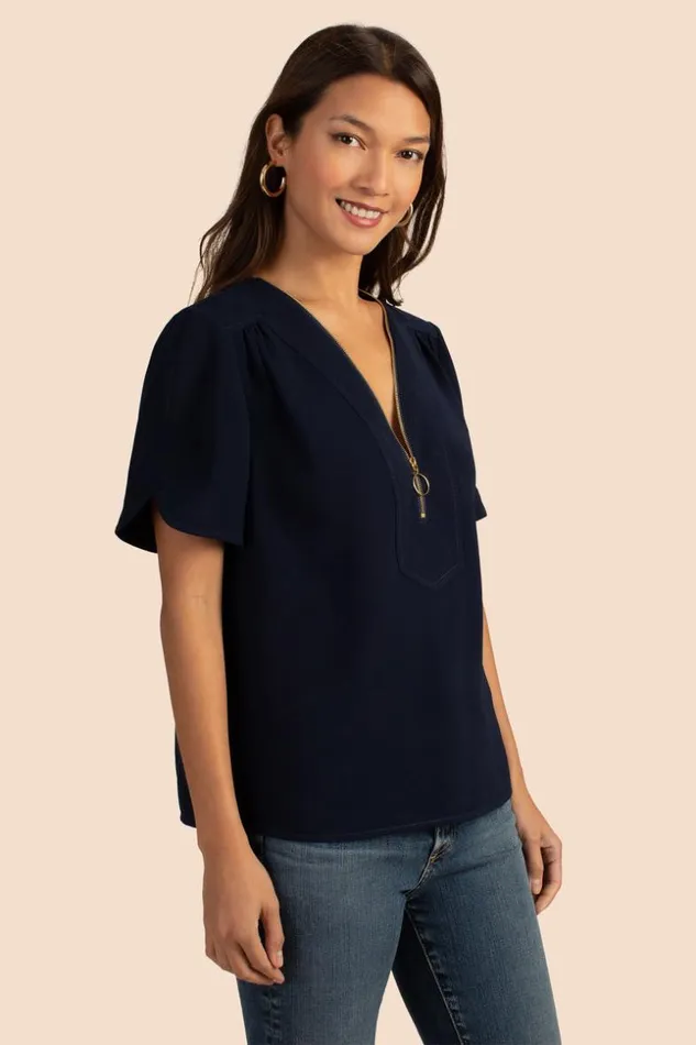 SHOP Trina Turk ALL TOPS AMETHYST TOP