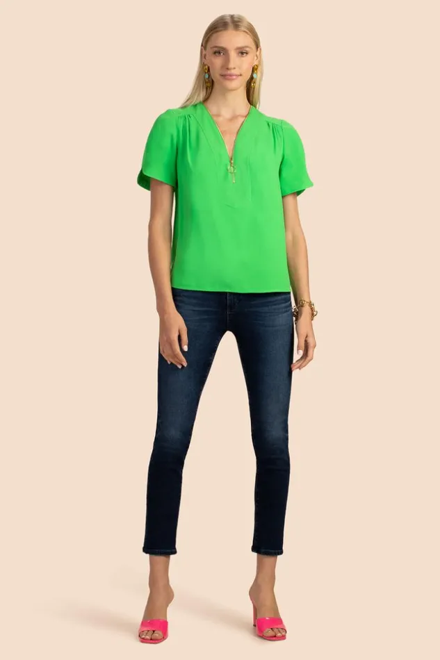 SHOP Trina Turk ALL TOPS AMETHYST TOP