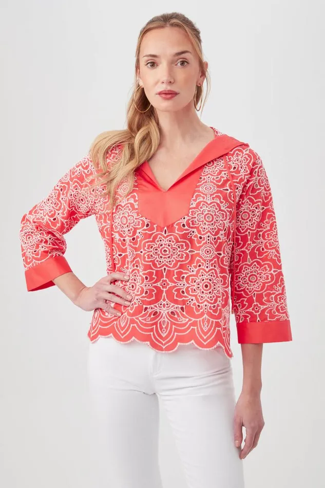 SHOP Trina Turk ALL TOPS TIBERIUS HOODIE