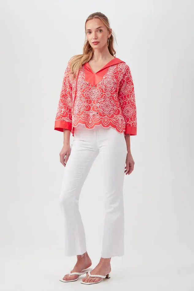SHOP Trina Turk ALL TOPS TIBERIUS HOODIE