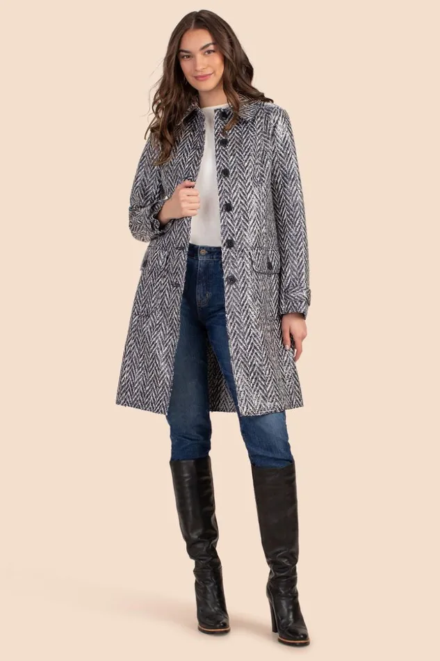SHOP Trina Turk JACKETS and COATS DENALI COAT