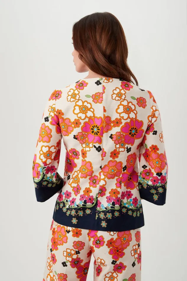 SHOP Trina Turk MATCHING SETS SPRIG BORDER TOP