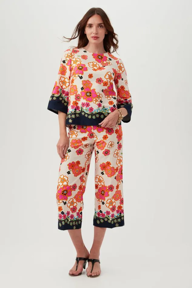 SHOP Trina Turk MATCHING SETS SPRIG BORDER TOP
