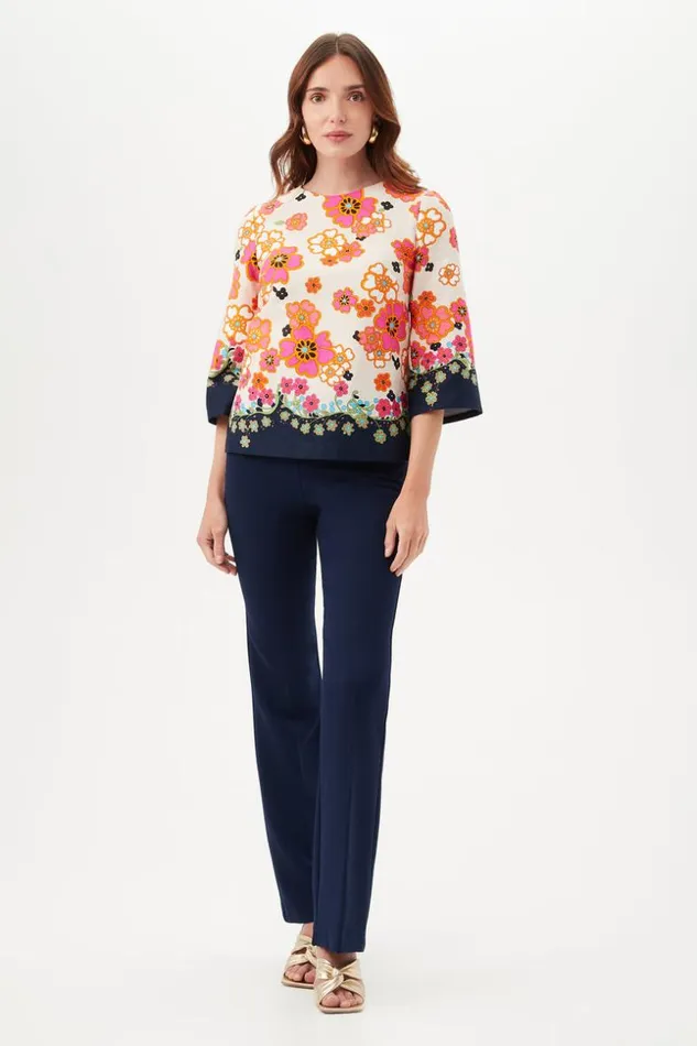 SHOP Trina Turk MATCHING SETS SPRIG BORDER TOP