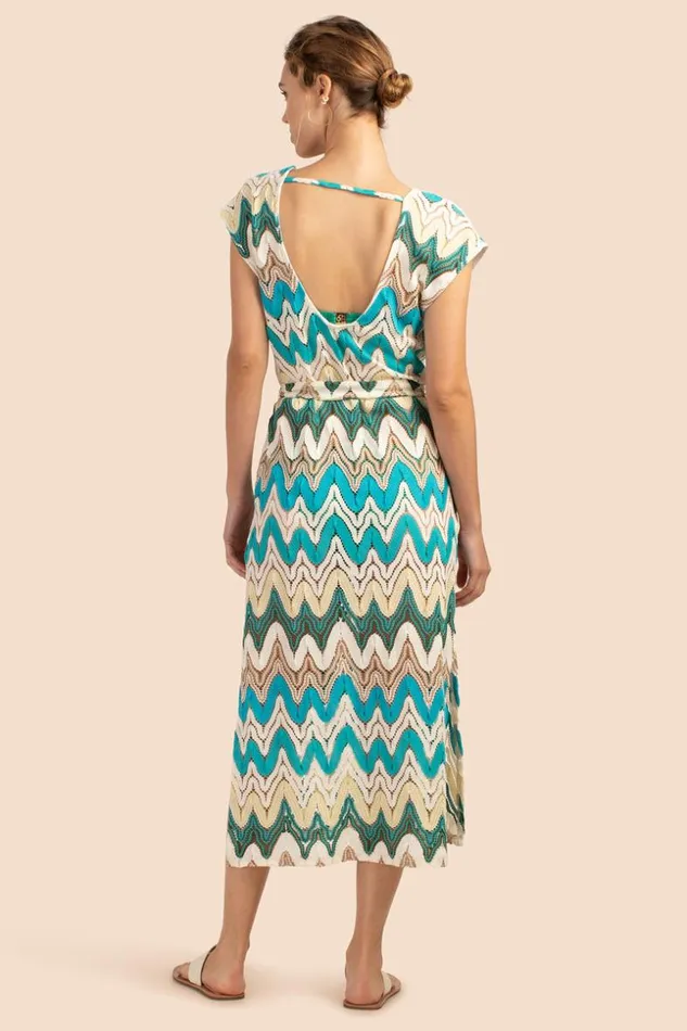 SHOP Trina Turk SWIM COVER UPS PALISADES CROCHET COLUMN DRESS