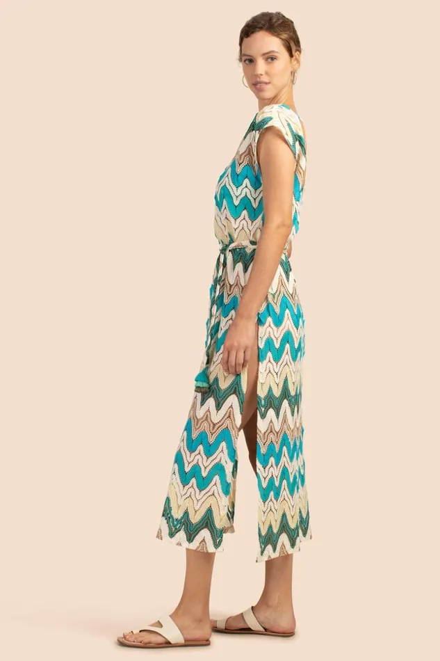 SHOP Trina Turk SWIM COVER UPS PALISADES CROCHET COLUMN DRESS