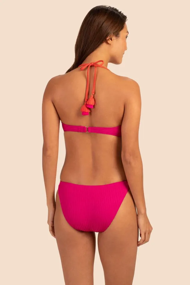 SHOP Trina Turk SWIM TOPS OLYMPIA RIB TWIST BANDEAU