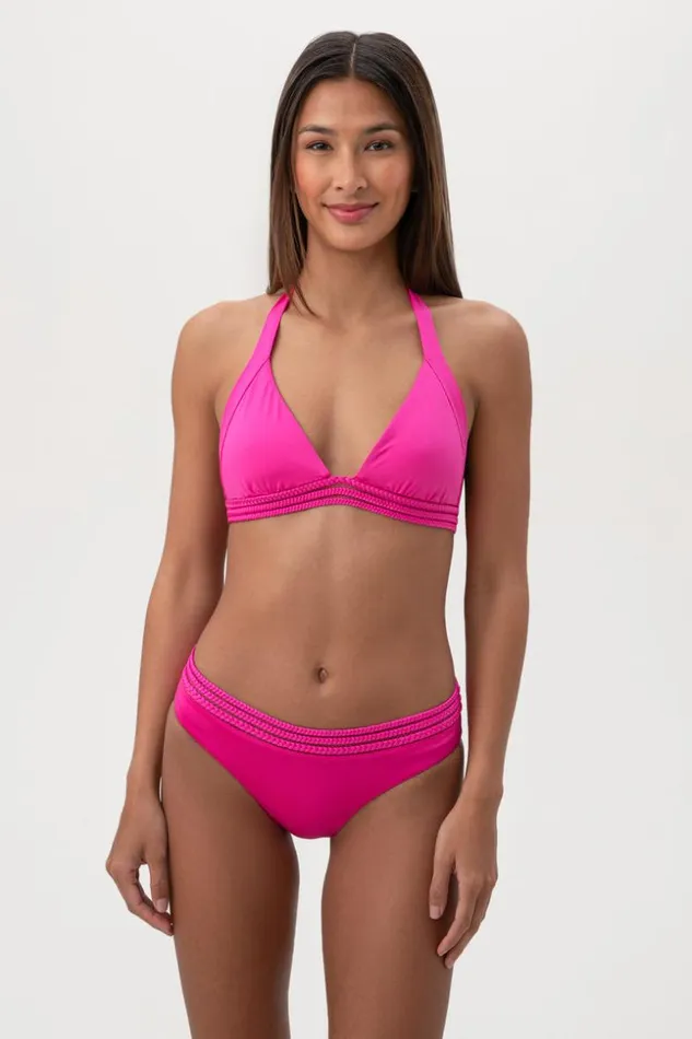 SHOP Trina Turk SWIM TOPS WOMEN039S MONACO BRAIDED HALTER SWIM TOP