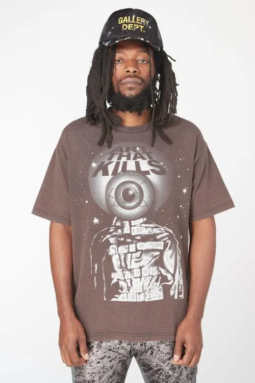 Short Sleeve Men Gallery Dept ATK ROD TEE Black