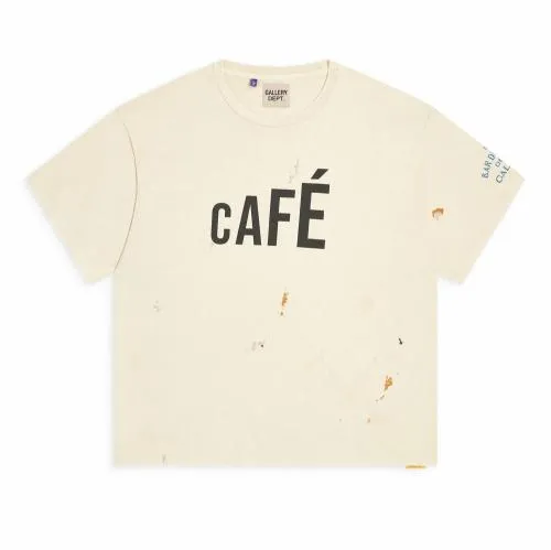 Short Sleeve Men Gallery Dept CAFE BISTRO TEE Archival White